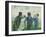 The Drinkers, 1890-Vincent van Gogh-Framed Giclee Print