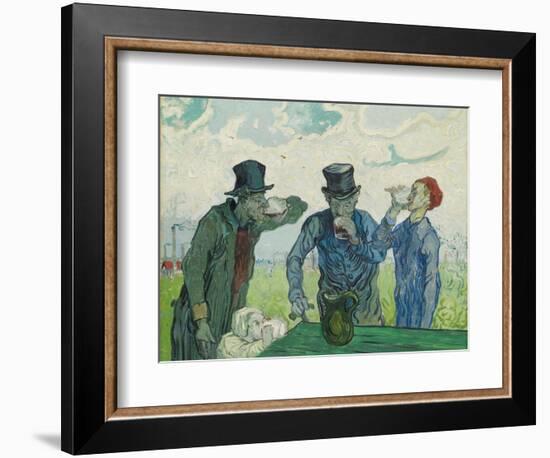 The Drinkers, 1890-Vincent van Gogh-Framed Giclee Print