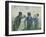 The Drinkers, 1890-Vincent van Gogh-Framed Giclee Print