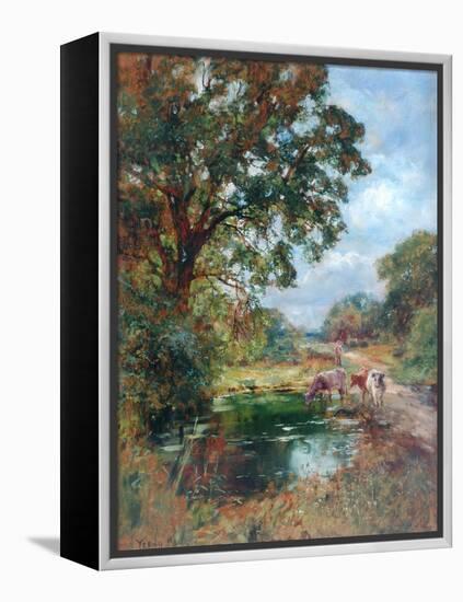 The Drinking Pool-Henry John Yeend King-Framed Premier Image Canvas