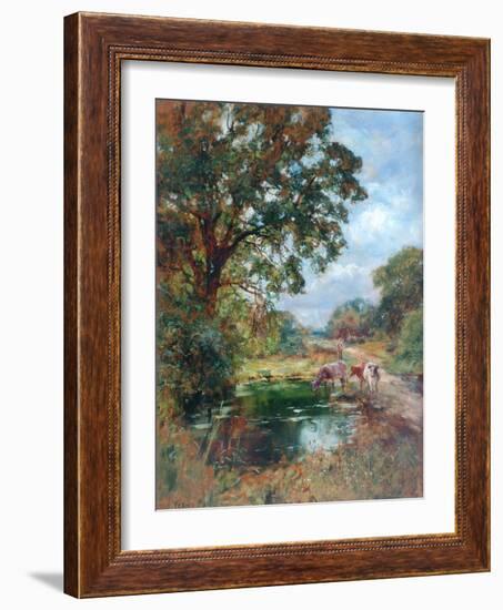 The Drinking Pool-Henry John Yeend King-Framed Giclee Print