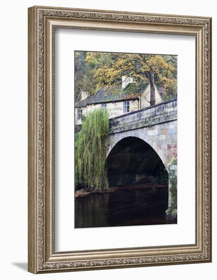 The Dropping Well Inn in Autumn, Knaresborough, North Yorkshire, England, United Kingdom, Europe-Mark Sunderland-Framed Photographic Print