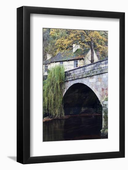 The Dropping Well Inn in Autumn, Knaresborough, North Yorkshire, England, United Kingdom, Europe-Mark Sunderland-Framed Photographic Print