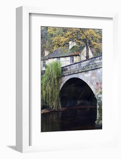 The Dropping Well Inn in Autumn, Knaresborough, North Yorkshire, England, United Kingdom, Europe-Mark Sunderland-Framed Photographic Print