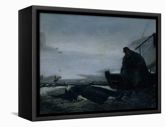 The Drowned, Mid of 1860S-Vasili Grigoryevich Perov-Framed Premier Image Canvas