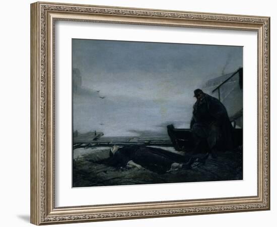 The Drowned, Mid of 1860S-Vasili Grigoryevich Perov-Framed Giclee Print