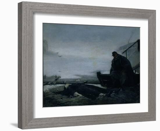 The Drowned, Mid of 1860S-Vasili Grigoryevich Perov-Framed Giclee Print