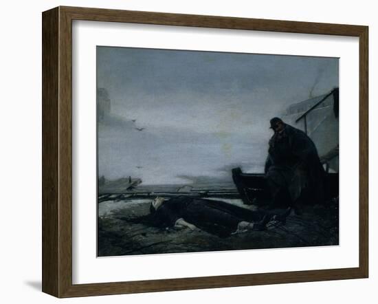 The Drowned, Mid of 1860S-Vasili Grigoryevich Perov-Framed Giclee Print