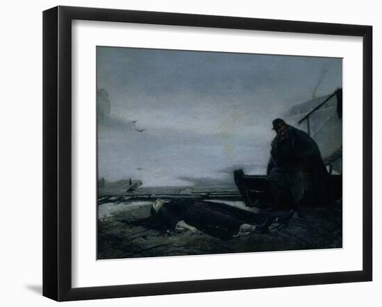 The Drowned, Mid of 1860S-Vasili Grigoryevich Perov-Framed Giclee Print