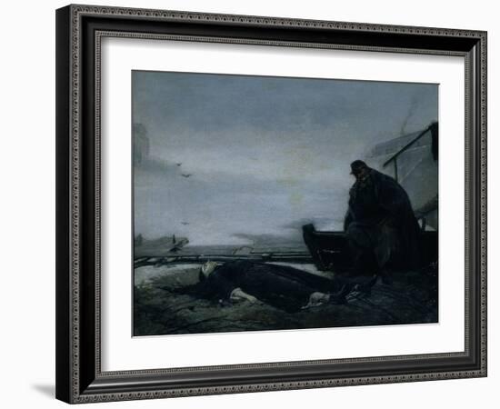 The Drowned, Mid of 1860S-Vasili Grigoryevich Perov-Framed Giclee Print