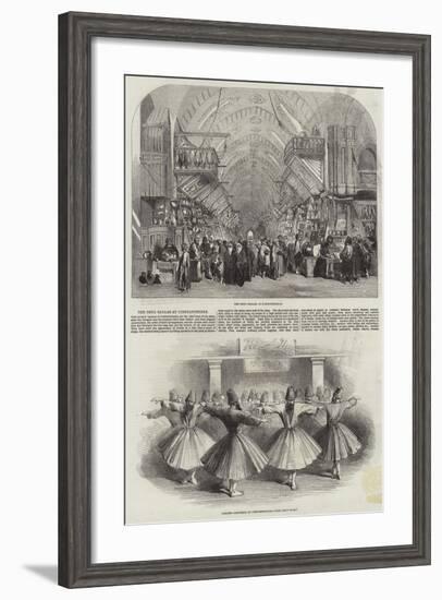 The Drug Bazaar at Constantinople-null-Framed Giclee Print