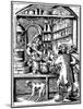 The Druggist's Shop, 1568-Jost Amman-Mounted Giclee Print