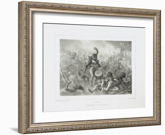 The Drum Waking the Dead Soldiers, 1842-Denis Auguste Marie Raffet-Framed Giclee Print