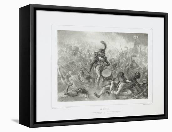 The Drum Waking the Dead Soldiers, 1842-Denis Auguste Marie Raffet-Framed Premier Image Canvas