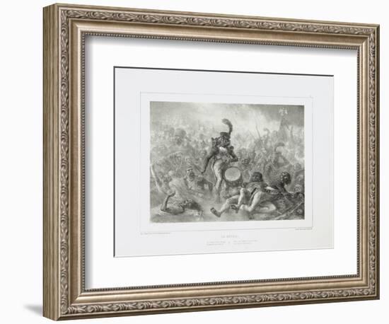 The Drum Waking the Dead Soldiers, 1842-Denis Auguste Marie Raffet-Framed Giclee Print