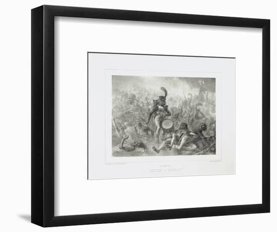 The Drum Waking the Dead Soldiers, 1842-Denis Auguste Marie Raffet-Framed Giclee Print