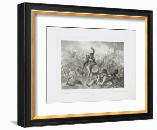 The Drum Waking the Dead Soldiers, 1842-Denis Auguste Marie Raffet-Framed Giclee Print