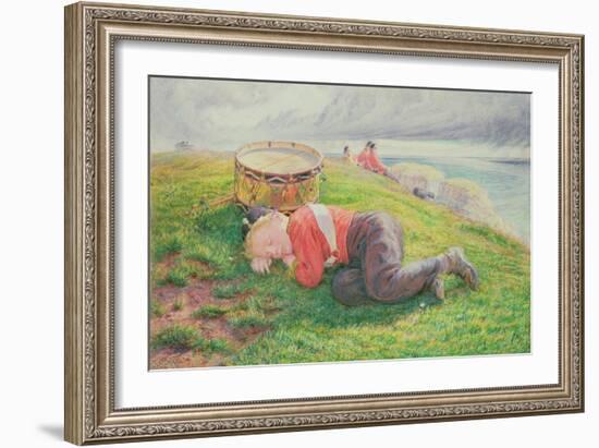 The Drummer Boy's Dream-Frederic James Shields-Framed Giclee Print