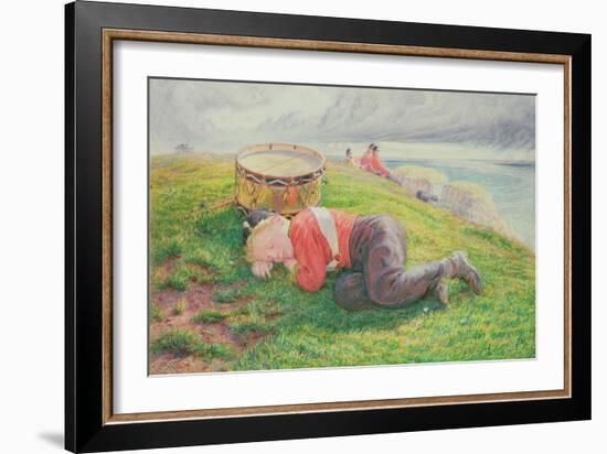 The Drummer Boy's Dream-Frederic James Shields-Framed Giclee Print