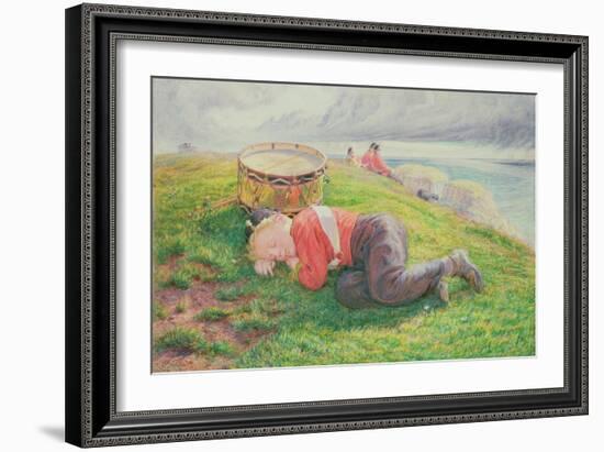 The Drummer Boy's Dream-Frederic James Shields-Framed Giclee Print