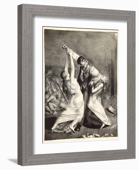 The Drunk, 1923-24-George Wesley Bellows-Framed Giclee Print