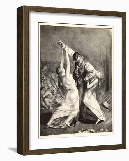 The Drunk, 1923-24-George Wesley Bellows-Framed Giclee Print