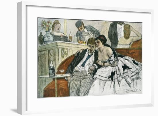 The Drunken Dandy-null-Framed Giclee Print