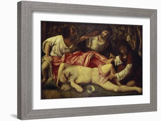 The Drunken Noah-Giovanni Bellini-Framed Giclee Print