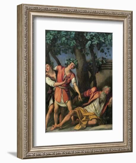 The Drunkenness of Noah-Jacopo da Empoli-Framed Giclee Print