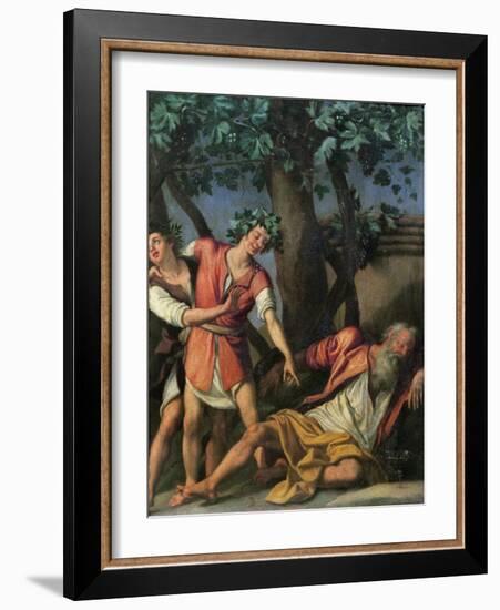 The Drunkenness of Noah-Jacopo da Empoli-Framed Giclee Print