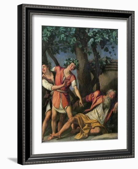 The Drunkenness of Noah-Jacopo da Empoli-Framed Giclee Print