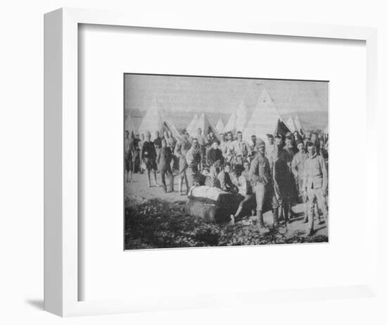 'The Dublin Fusiliers Just Before Embarking in the Armoured Train', 1902-Unknown-Framed Photographic Print