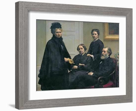 The Dubourg Family, 1878-Henri Fantin-Latour-Framed Giclee Print