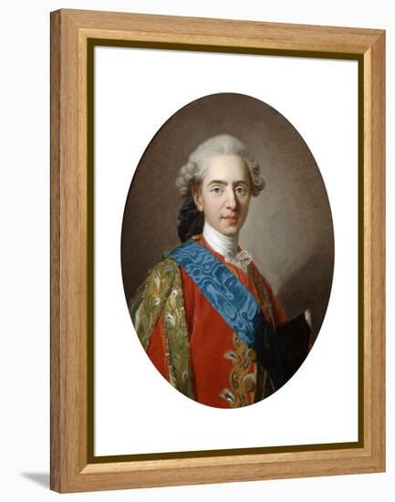 The Duc De Berry, Later King Louis XVI, Aged 15, C1769-Louis Michel Van Loo-Framed Premier Image Canvas