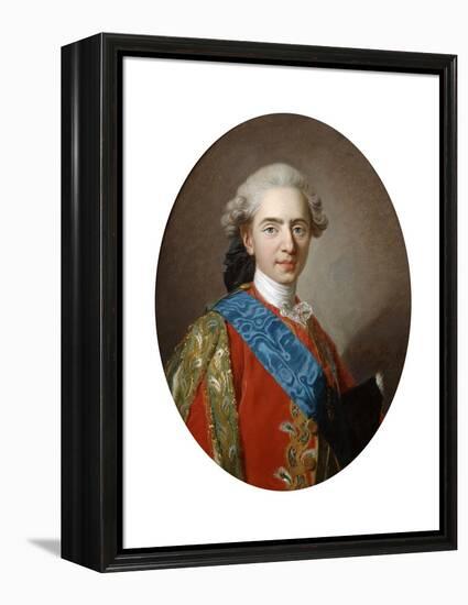 The Duc De Berry, Later King Louis XVI, Aged 15, C1769-Louis Michel Van Loo-Framed Premier Image Canvas