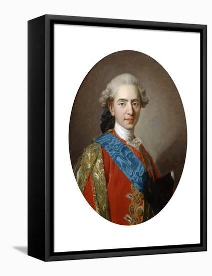 The Duc De Berry, Later King Louis XVI, Aged 15, C1769-Louis Michel Van Loo-Framed Premier Image Canvas