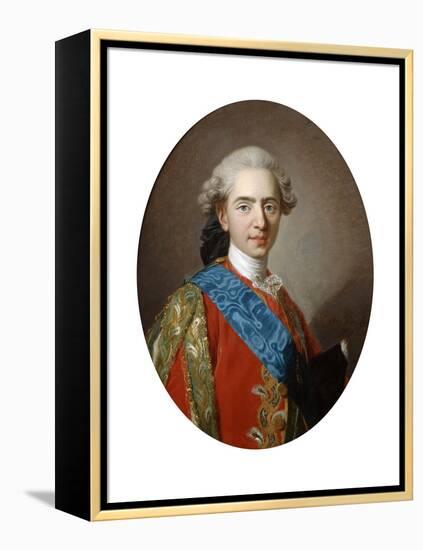 The Duc De Berry, Later King Louis XVI, Aged 15, C1769-Louis Michel Van Loo-Framed Premier Image Canvas