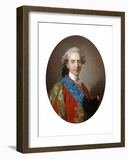 The Duc De Berry, Later King Louis XVI, Aged 15, C1769-Louis Michel Van Loo-Framed Giclee Print