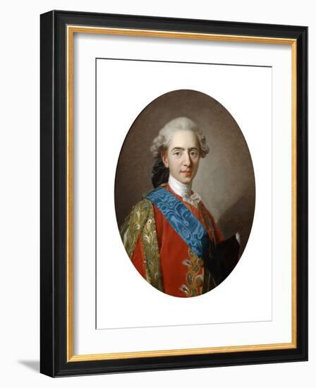 The Duc De Berry, Later King Louis XVI, Aged 15, C1769-Louis Michel Van Loo-Framed Giclee Print