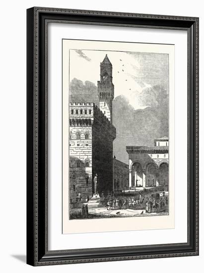 The Ducal Palace, Florence Italy-null-Framed Giclee Print