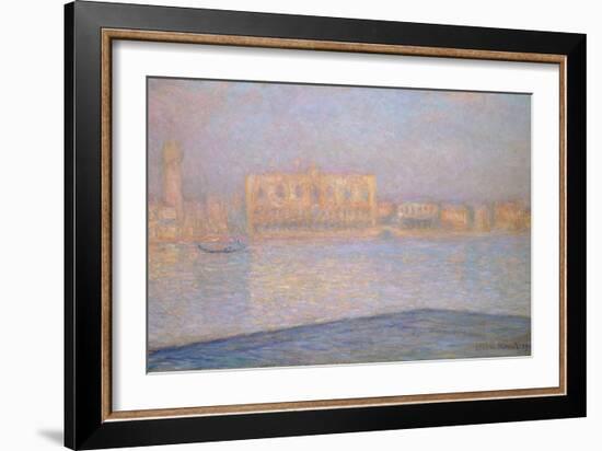 The Ducal Palace from San Giorgio, 1908-Claude Monet-Framed Giclee Print