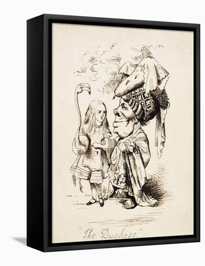 The Duchess, C.1865-John Tenniel-Framed Premier Image Canvas