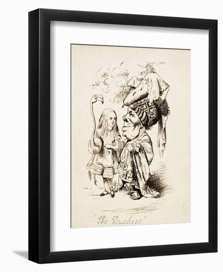 The Duchess, C.1865-John Tenniel-Framed Giclee Print