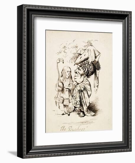 The Duchess, C.1865-John Tenniel-Framed Giclee Print