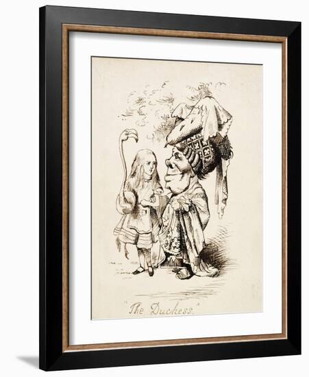 The Duchess, C.1865-John Tenniel-Framed Giclee Print