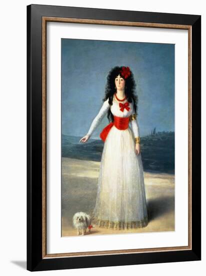 The Duchess of Alba, 1795-Francisco de Goya-Framed Giclee Print