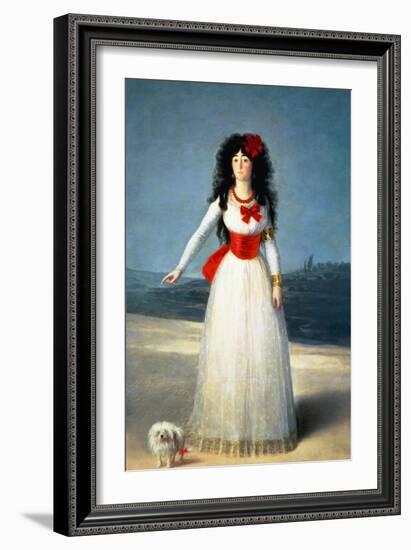 The Duchess of Alba, 1795-Francisco de Goya-Framed Giclee Print