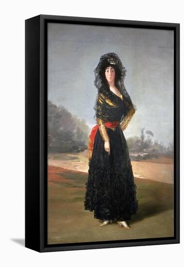 The Duchess of Alba, 1797 (Oil on Canvas)-Francisco Jose de Goya y Lucientes-Framed Premier Image Canvas