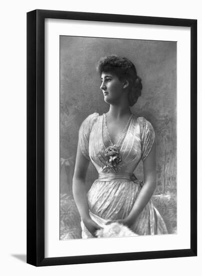 The Duchess of Leinster, 1890-W&d Downey-Framed Photographic Print