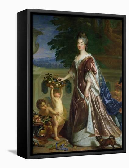 The Duchess of Maine (1676-1753)-Francois de Troy-Framed Premier Image Canvas